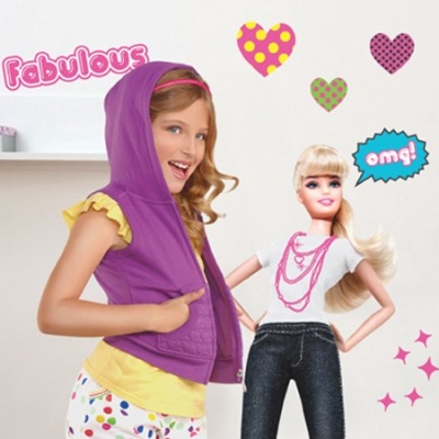 F07002 Αυτοκόλλητα Barbie  MEGA PACK τιμή απο 75€ --> 45€