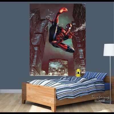 PFR494 Φωτοταπετσαρία τοίχου Spiderman Vlies Non woven σε Διαστάσεις 1m x 1.50m (35€)   