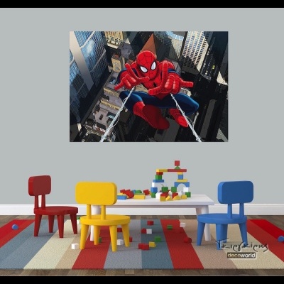 PFR581 Φωτοταπετσαρία τοίχου Spiderman Vlies Non woven σε Διαστάσεις   1m x 180m (39€)