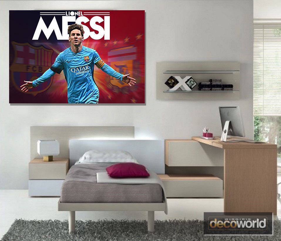 KNV716 Πίνακας σε καμβά Lionel Messi