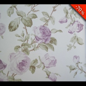 68700 Ταπετσαρία τοίχου Floral σε ρολλό 5,3τ.μ (0,53m x 10m) -Τιμή: 24.90€