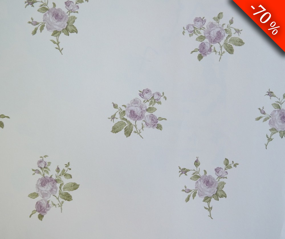 68705 Ταπετσαρία τοίχου Floral σε ρολλό 5,3τ.μ (0,53m x 10m) -Τιμή: 19.90€