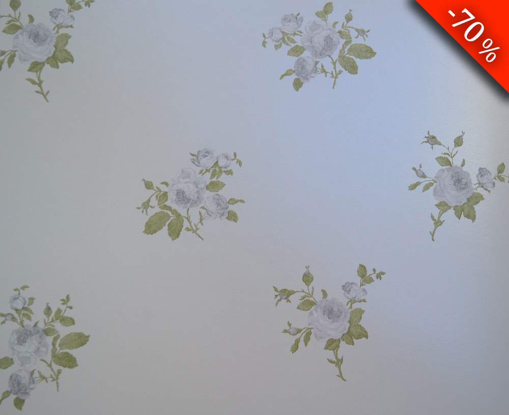 68709 Ταπετσαρία τοίχου Floral σε ρολλό 5,3τ.μ (0,53m x 10m) -Τιμή: 19.90€