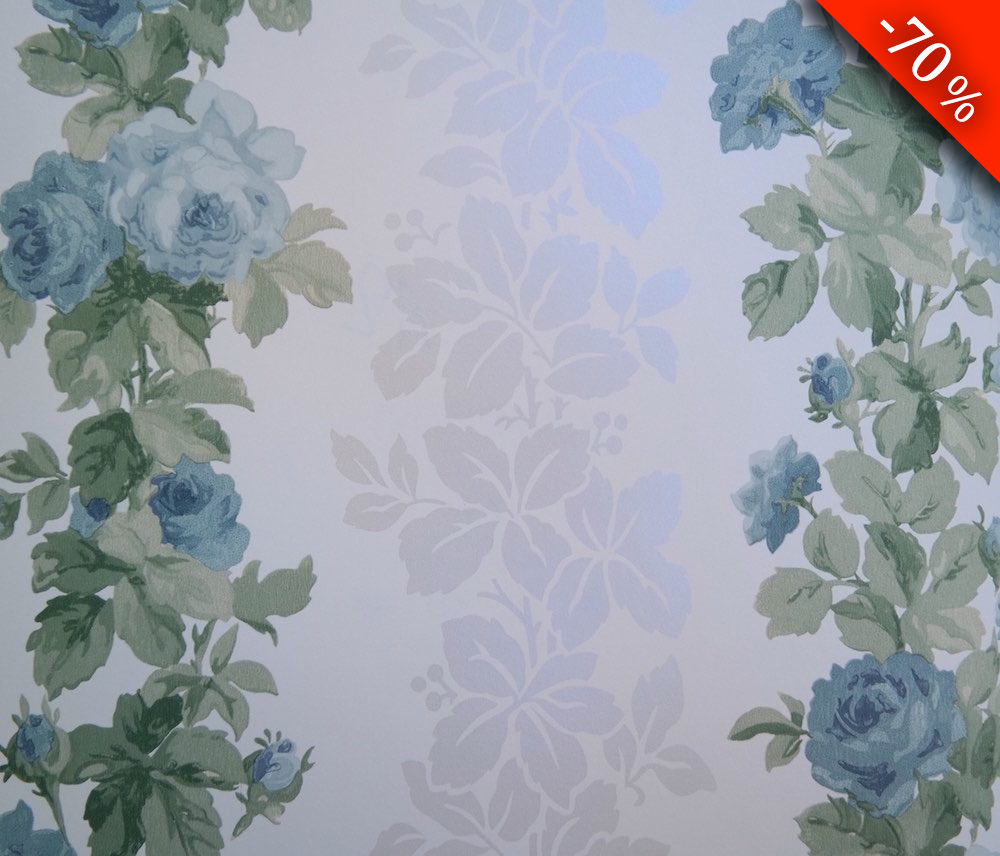 68733 Ταπετσαρία τοίχου Floral σε ρολλό 5,3τ.μ (0,53m x 10m) -Τιμή: 24.90€