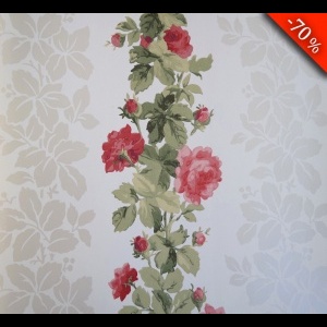 68737 Ταπετσαρία τοίχου Floral σε ρολλό 5,3τ.μ (0,53m x 10m)  -Τιμή: 24.90€