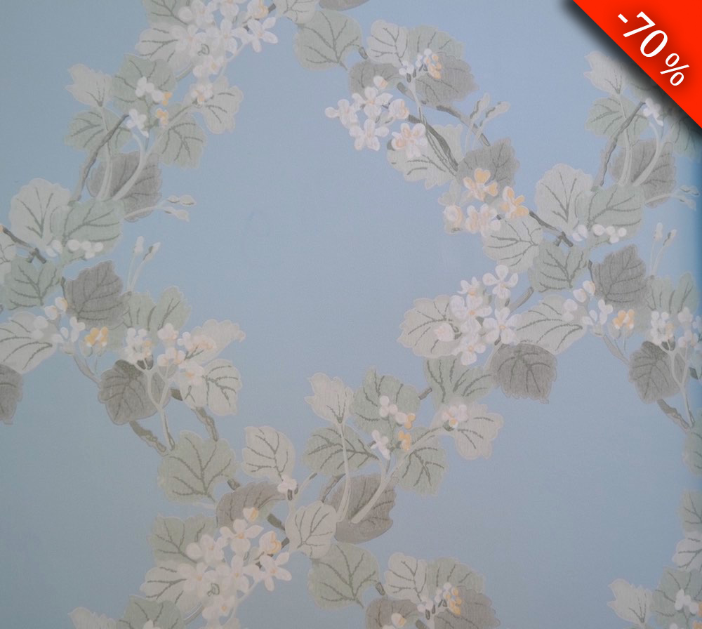 68757 Ταπετσαρία τοίχου Floral σε ρολλό 5,3τ.μ (0,53m x 10m) -Τιμή: 24.90€