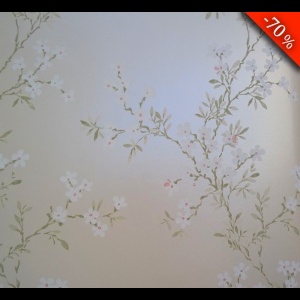 68760 Ταπετσαρία τοίχου Floral σε ρολλό 5,3τ.μ (0,53m x 10m) -Τιμή: 24.90€