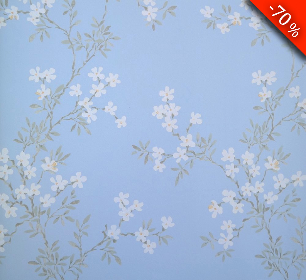 68761 Ταπετσαρία τοίχου Floral σε ρολλό 5,3τ.μ (0,53m x 10m) -Τιμή: 24.90€