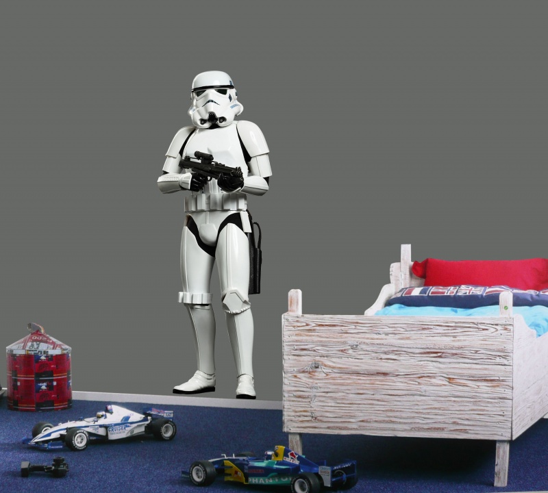 Stick689 Παιδικό αυτοκόλλητο Stormtrooper Star Wars Giant!