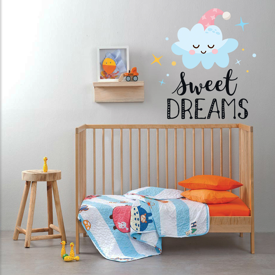 Παιδικά αυτοκόλλητα Sweet Dreams Cloud Stick747 Τιμή:15€