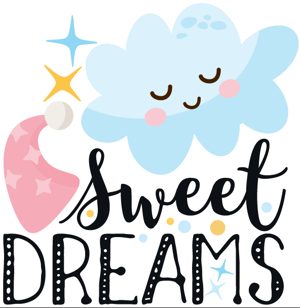 Παιδικά αυτοκόλλητα Sweet Dreams Cloud Stick747 