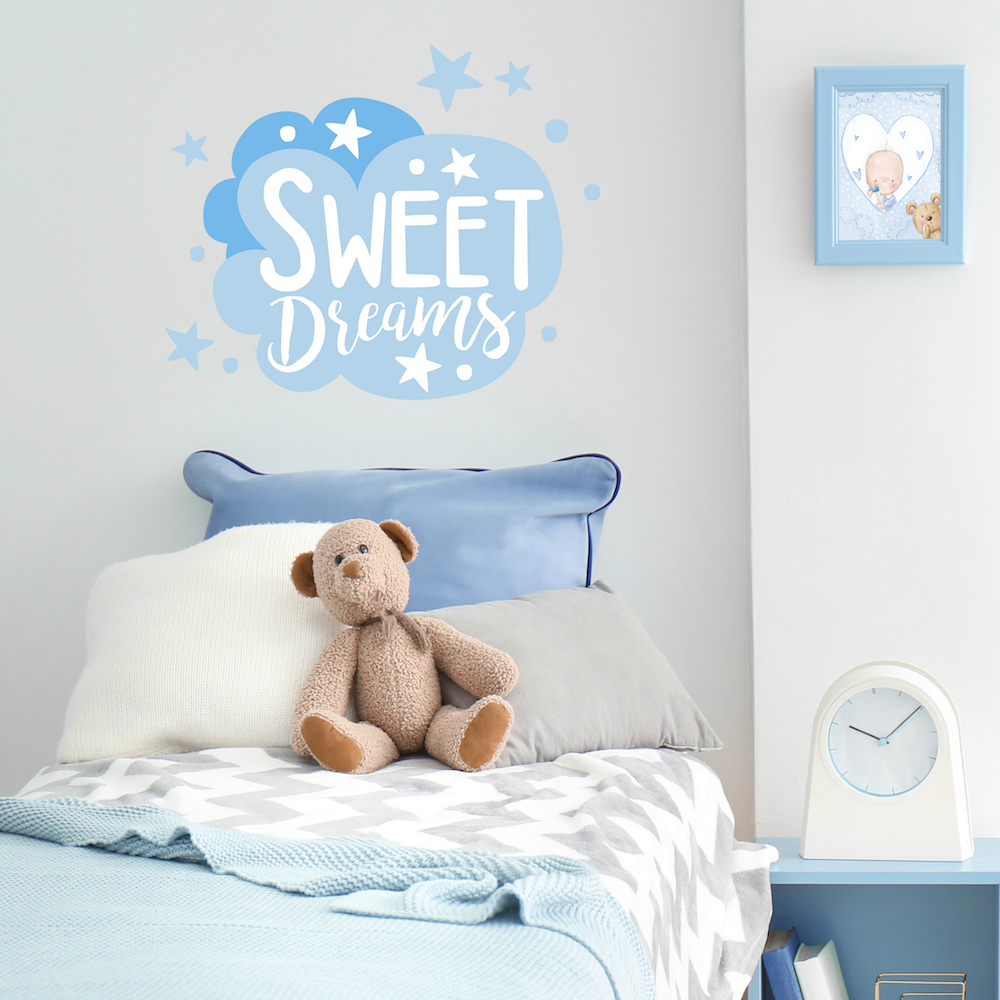 Παιδικά Αυτοκόλλητα Γαλάζια Γλυκά Όνειρα Stick771 Τιμή:19€