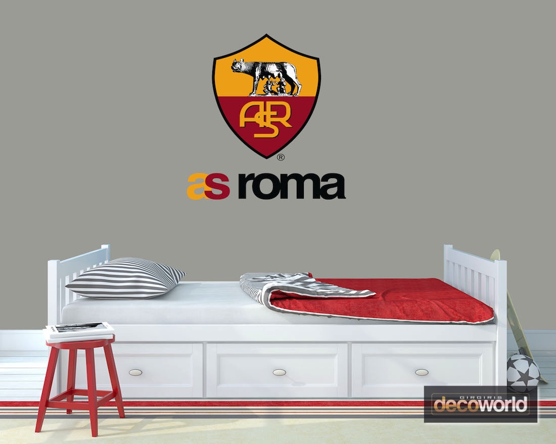 Αυτοκόλλητο τοίχου AS Roma SP30