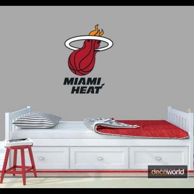 Αυτοκόλλητο τοίχου Miami Heat SP47