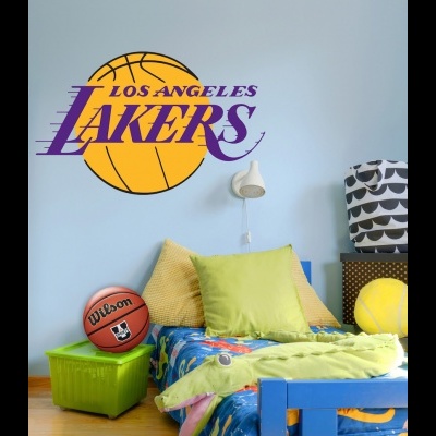 Αυτοκόλλητο τοίχου Lakers sp70