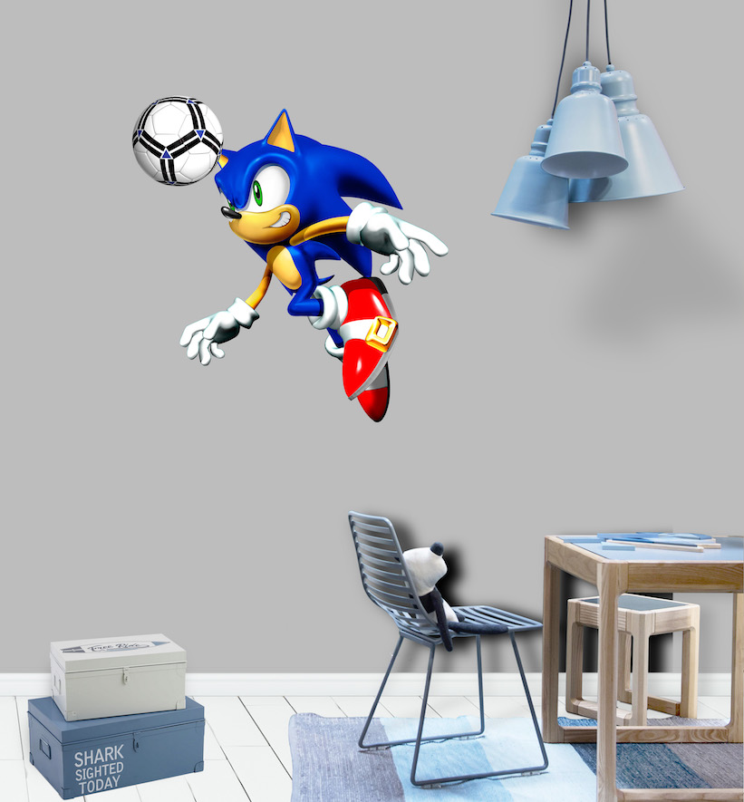 Αυτοκόλλητο τοίχου Sonic sp95