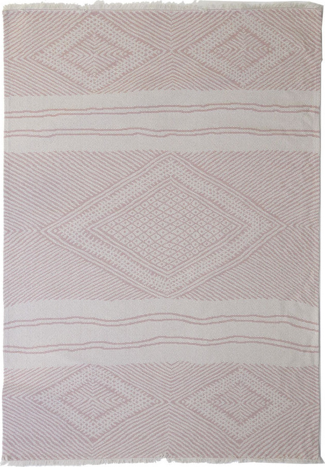 Βαμβακερό Καλοκαιρινό Χαλί Casa Cotton 22099 pink