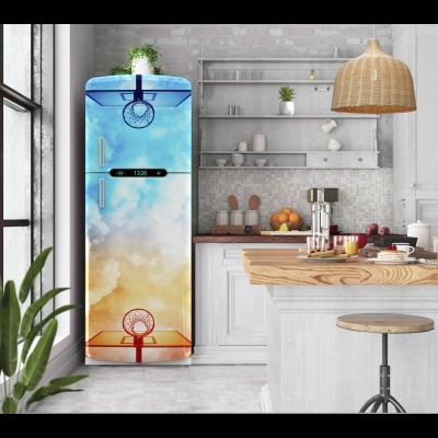Αυτοκόλλητο ψυγείου μπασκέτες PS155