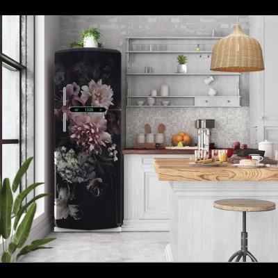 Αυτοκόλλητο ψυγείου λουλούδια PS171