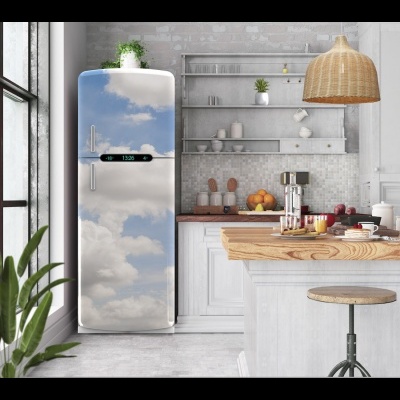 Αυτοκόλλητο ψυγείου σύννεφα PS220