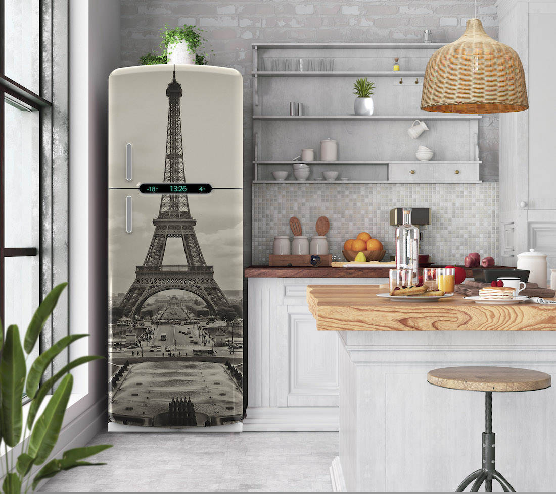 Αυτοκόλλητο ψυγείου Παρίσι PS258