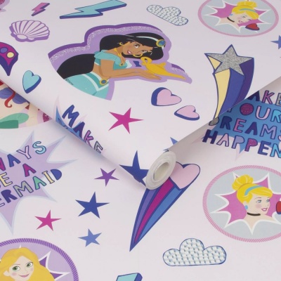 Ταπετσαρία τοίχου Πριγκίπισσες Disney 108018