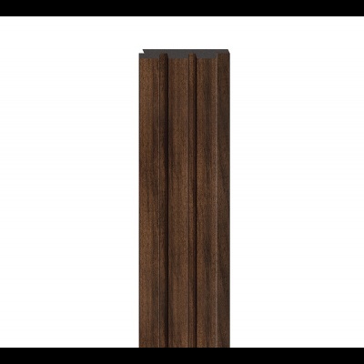 Wooden wall panel M - Line Chocolate 101933