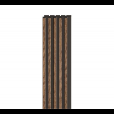 Wooden wall panel S - Line Mocca 101930