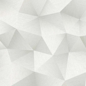 Ταπετσαρία Τοίχου Τρίγωνα 3D Εφέ Light Grey 1021631 0,53cm x 10m