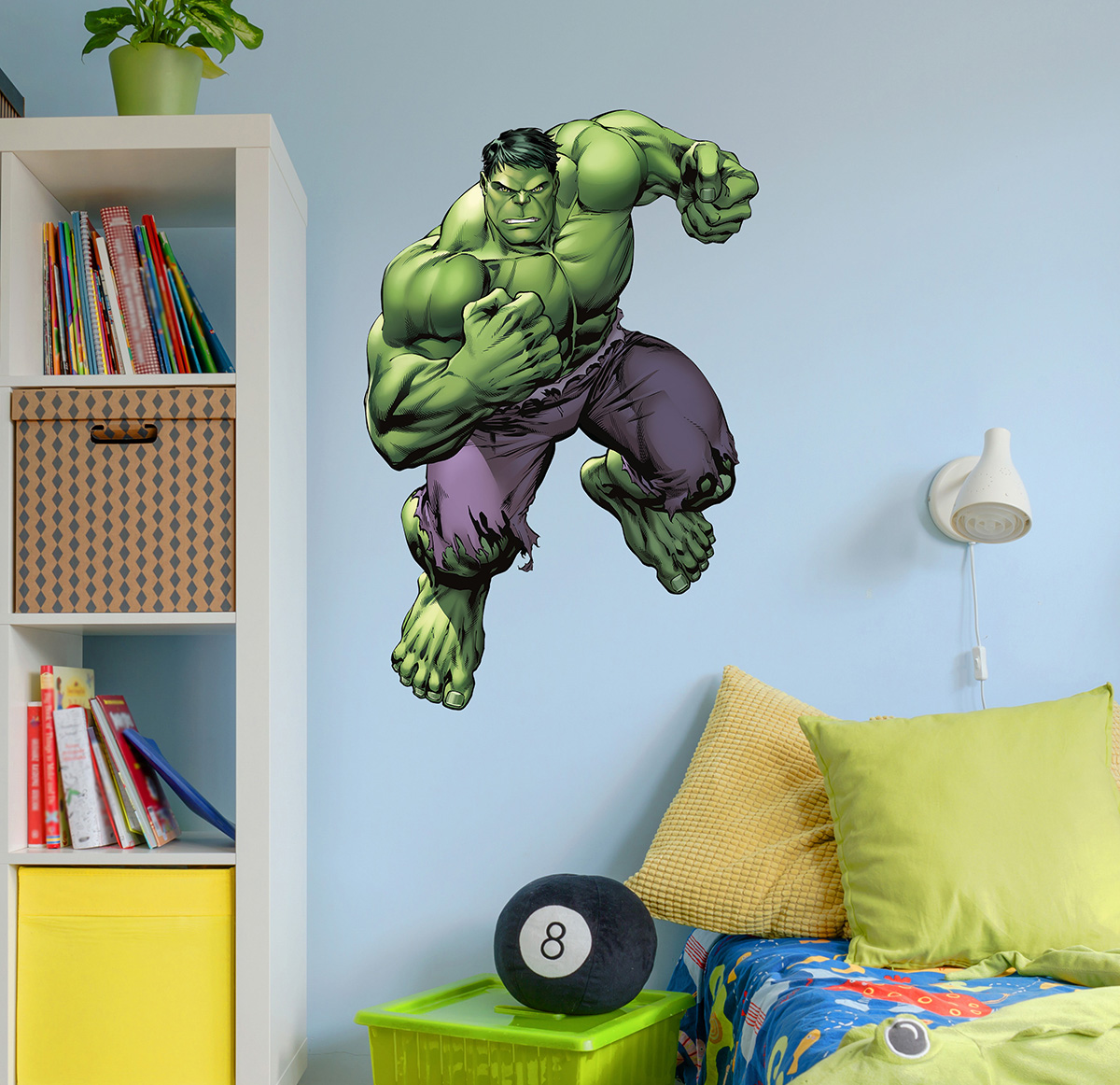 Παιδικό Αυτοκόλλητο Τοίχου - Hulk - Superheroes - Stick864