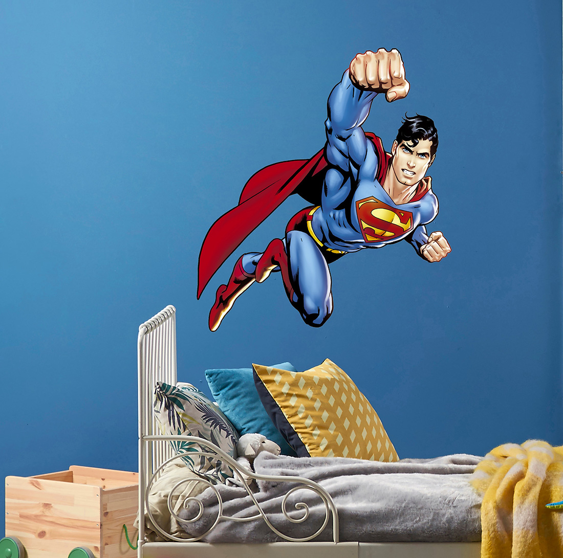 Αυτοκόλλητα Τοίχου - Superman - Superheroes - Stick868