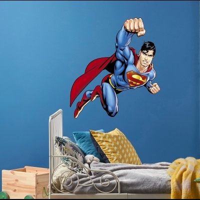 Αυτοκόλλητα Τοίχου - Superman - Superheroes - Stick868