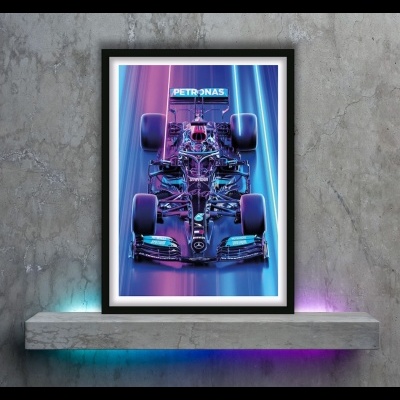 Πόστερ & Κάδρο Lewis Hamilton F007