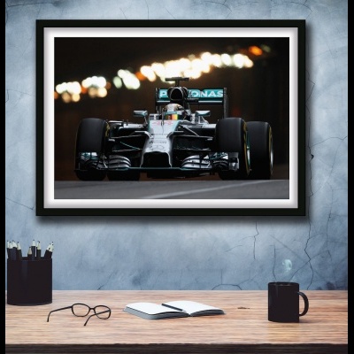 Πόστερ & Κάδρο Lewis Hamilton F029