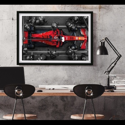 Πόστερ & Κάδρο Sebastian Vettel Ferrari F032