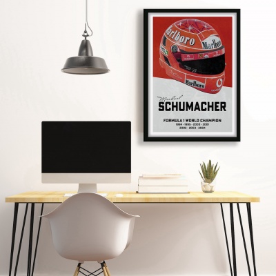 Πόστερ & Κάδρο Retro Schumacher F041