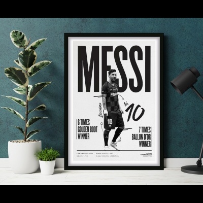 Πόστερ & Κάδρο Leo Messi SC025