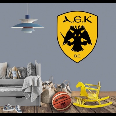 Αυτοκόλλητο τοίχου Aek basketball sp41