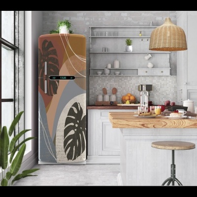 Αυτοκόλλητο ψυγείου nordic abstract PS18