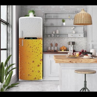 Αυτοκόλλητο ψυγείου beer PS202