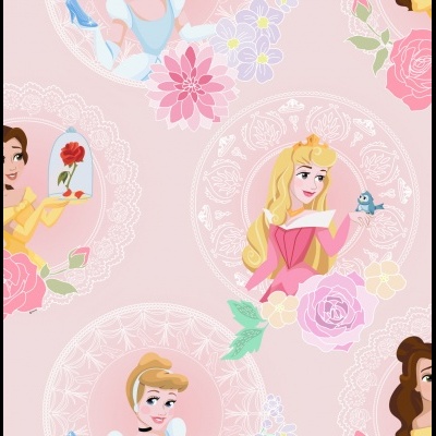 Ταπετσαρία τοίχου Πριγκίπισσες Disney 108593