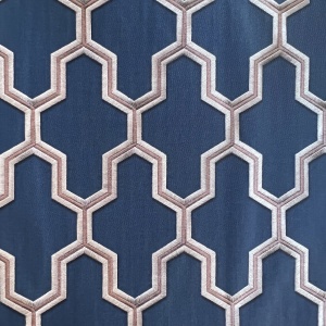 Ταπετσαρία Τοίχου Geometric Μπλε Χρυσό WF121027 53x1000cm 