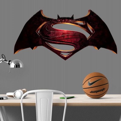 Αυτοκόλλητο Τοίχου - Superman Logo - Superheroes - Stick866 