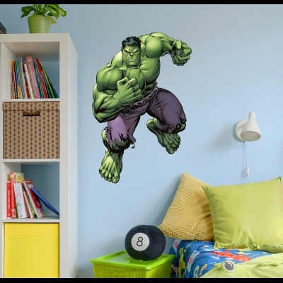 Παιδικό Αυτοκόλλητο Τοίχου - Hulk - Superheroes - Stick864