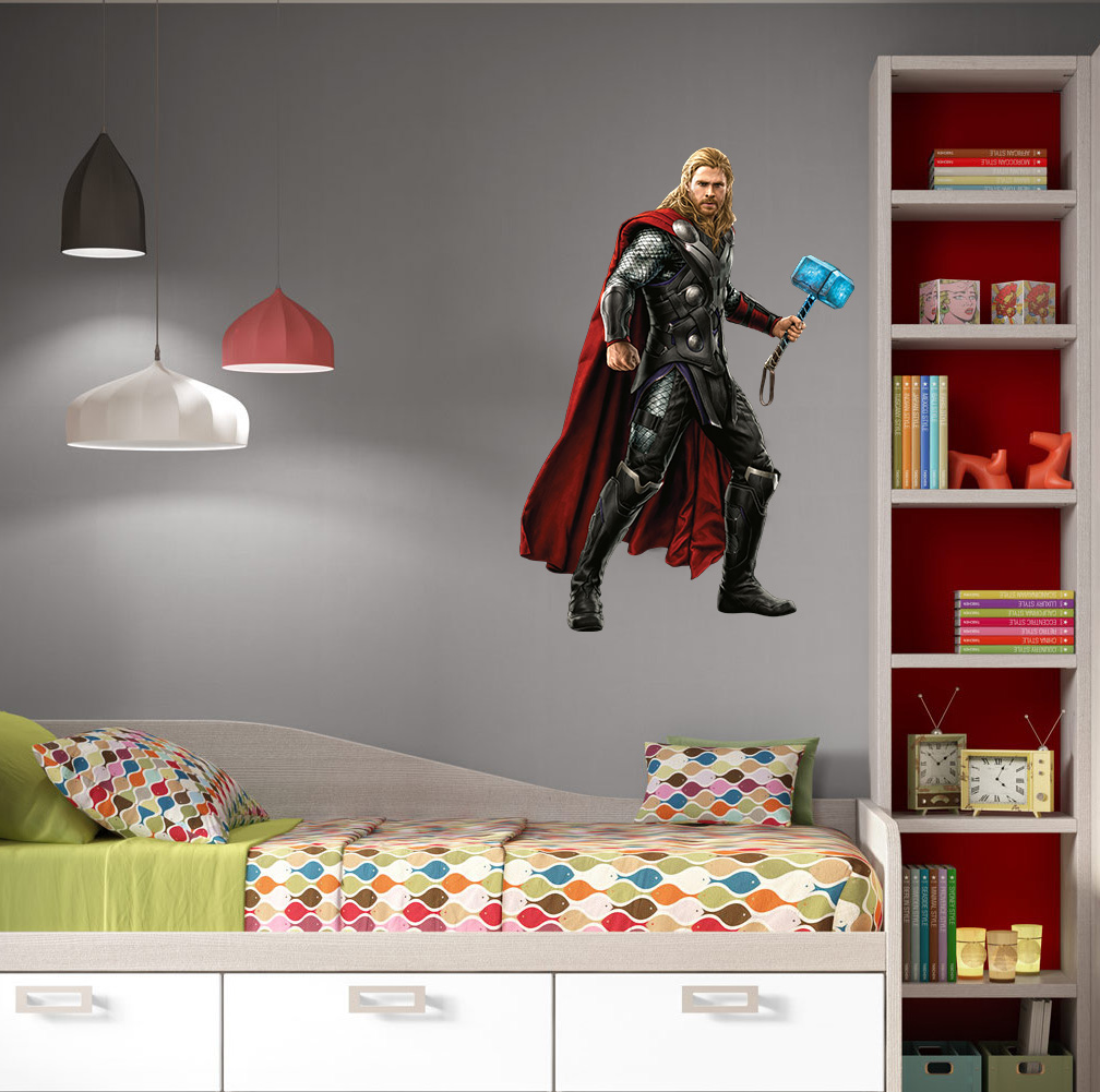 Παιδικό Αυτοκόλλητο Τοίχου - Thor - Superheroes - Stick861
