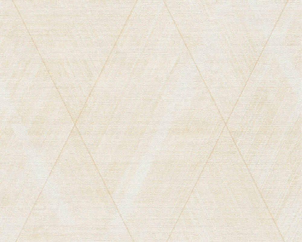 Ταπετσαρία Τοίχου Γραμμικά Σχέδια Κρεμ 388244 53cm x 10m